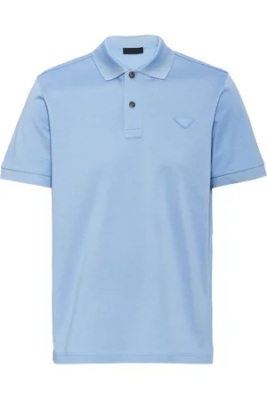 Prada Playera tipo polo de piqué