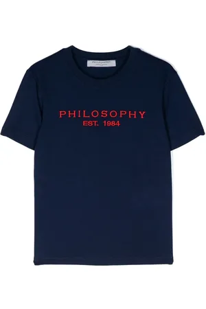 PHILOSOPHY DI LORENZO SERAFINI Playera con logo bordado