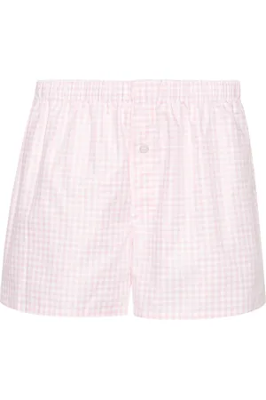 MODES GARMENTS Bóxer con motivo de cuadros gingham