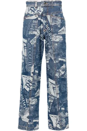 VERSACE Jeans rectos Magazine