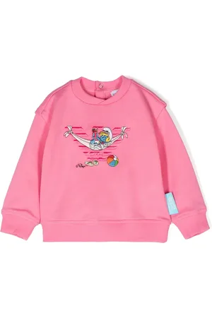 Emporio Armani Sudadera bordada de x The Smurfs
