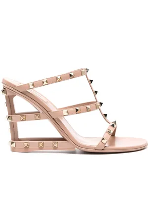 VALENTINO GARAVANI Sandalias con detalles Rockstud y tacón de 100mm