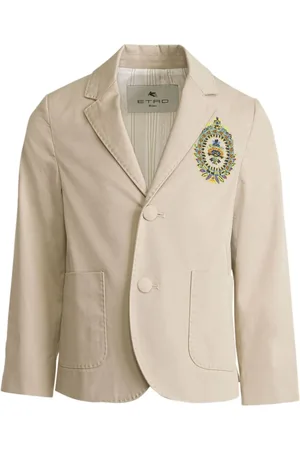 Etro Blazer con botones y logo bordado