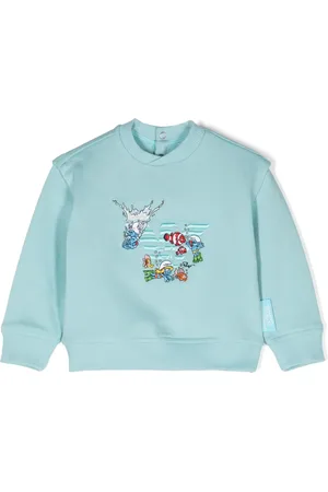 Emporio Armani Sudadera bordada de x The Smurfs