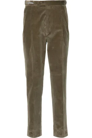 corneliani Pantalones slim de pana