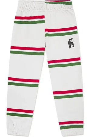 Mini Rodini Shorts deportivos con estampado a rayas