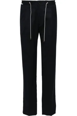 corneliani Pantalones de vestir con tiro medio