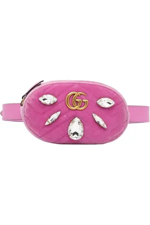 Gucci Cangurera Pre-Owned Gucci GG Marmont Velvet 2016-presente
