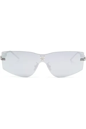 Givenchy Lentes de sol con armazón rectangular y logo 4G