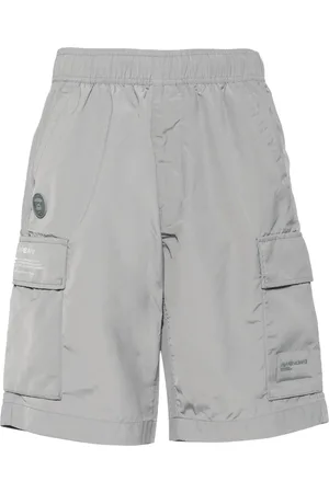 A Bathing Ape Shorts con aplique del logo