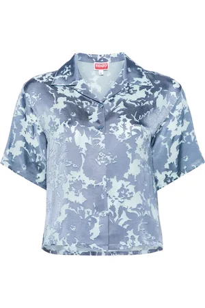 Kenzo Camisa Flower Camouflage