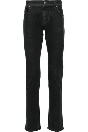 corneliani Jeans tapered con tiro medio