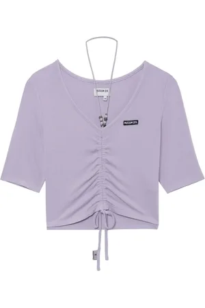 Musium Div. Playera con cuello en V