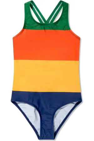Mini Rodini Traje de baño con motivo de rayas