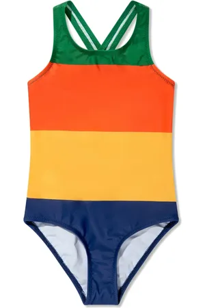 Mini Rodini Traje de baño con motivo de rayas