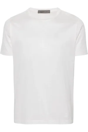 corneliani Playera con cuello redondo