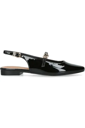 Kurt Geiger Flats de charol con tira trasera
