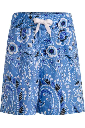Etro Shorts con estampado de cachemira