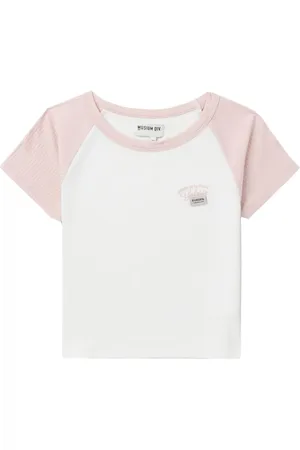Musium Div. Playera de canalé con logo bordado