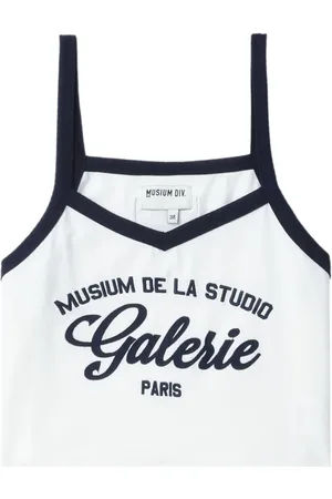Musium Div. Camiseta corta con logo bordado
