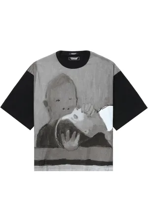 UNDERCOVER Playera con ilustración estampada