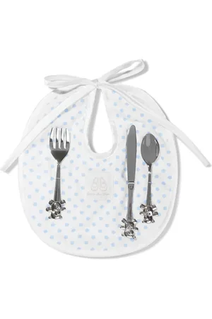 English Trousseau Kids Babero con lunares estampados