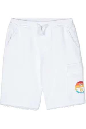 North Sails Shorts deportivos con logo estampado