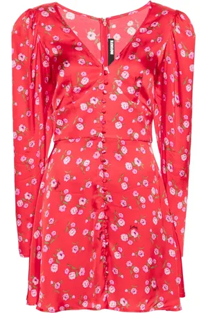 ROTATE Vestido corto con estampado floral