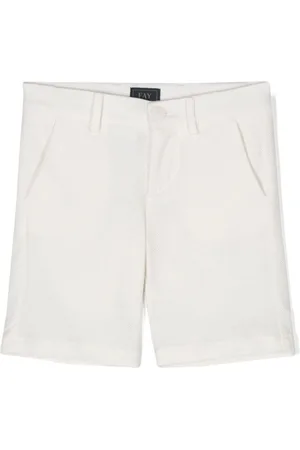 FAY Shorts de piqué con pinzas