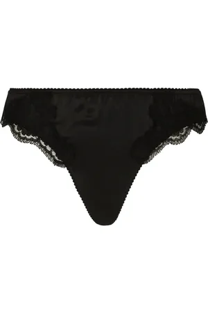 Dolce & Gabbana Tanga con ribete de encaje