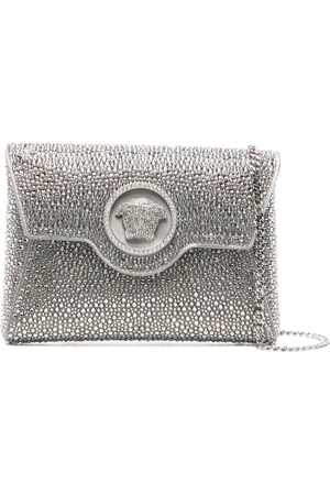 VERSACE Bolsa de mano La Medusa Crystal