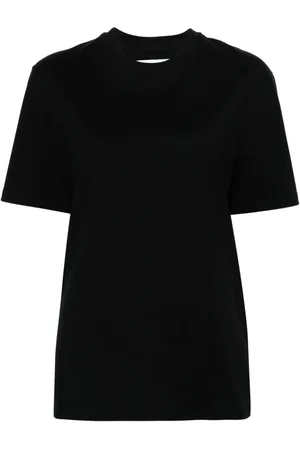 Jil Sander Playera con logo estampado