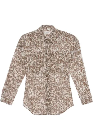 LEMAIRE Camisa con estampado abstracto