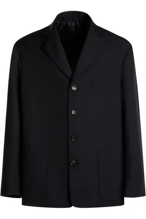 Bally Blazer con solapa de muesca y botones