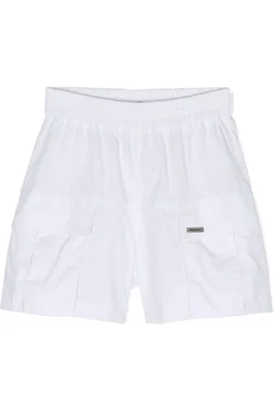 MONNALISA Shorts cargo con placa del logo