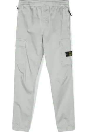 Stone Island Pantalones tapered con tiro medio