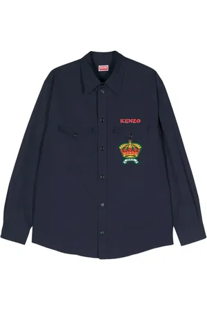 Kenzo Camisa con aplique del logo