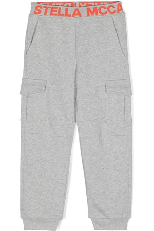 Stella McCartney Pants con logo en la pretina