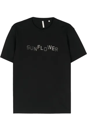 Sunflower Playera con logo estampado