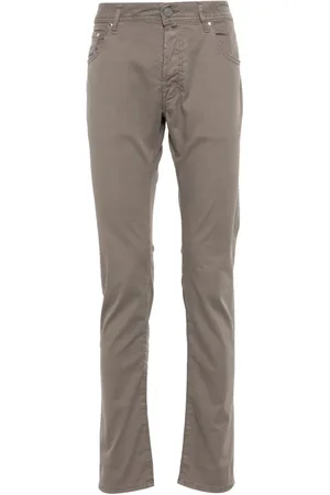 Jacob Cohen Pantalones con parche del logo