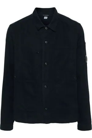 C.P. Company Camisa manga larga con detalle Lens