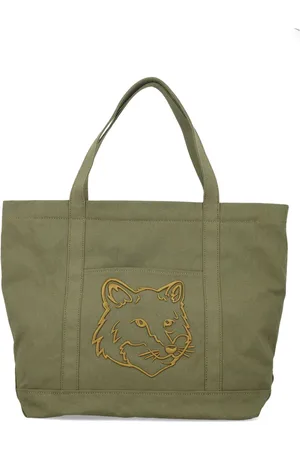 Maison Kitsuné Tote con motivo Fox grande