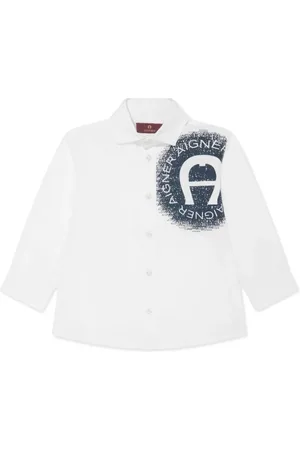 Aigner Camisa con logo estampado