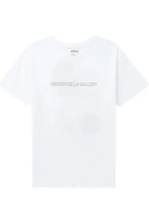 Musium Div. Playera con estampado gráfico