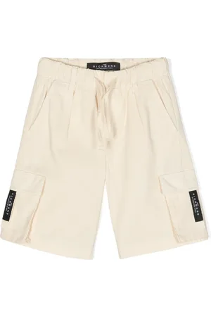 John Richmond Shorts con parche del logo
