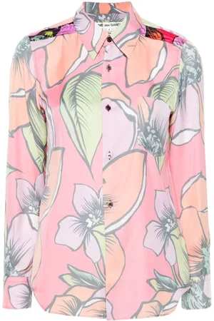 Comme des Garçons Camisa satinada