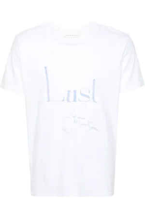 Ludovic De Saint Sernin Playera con logo estampado