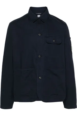 C.P. Company Camisa con detalle Lens