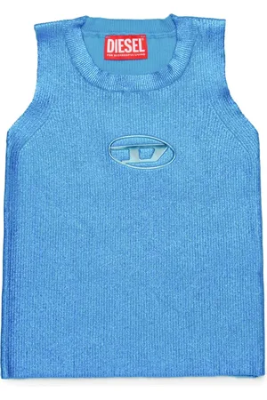 Diesel Chaleco con logo Oval D