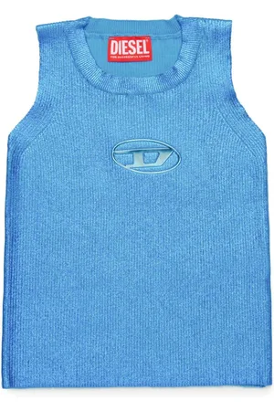 Diesel Chaleco con logo Oval D